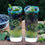 Kiwi Blueberry Mojito – 12th Man Cocktail